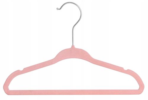 Wieszak welurowy Mini Girl komplet 30 sztuk na Arena.pl