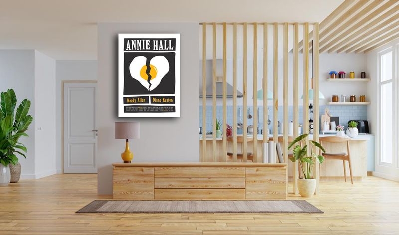 Woody Allen Annie Hall - obraz na płótnie 50x70 cm zdjęcie 2