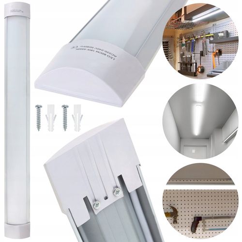 8x PANEL LAMPA LED NATYNKOWA OPRAWA SUFITOWA DO Garażu Warsztatu na Arena.pl