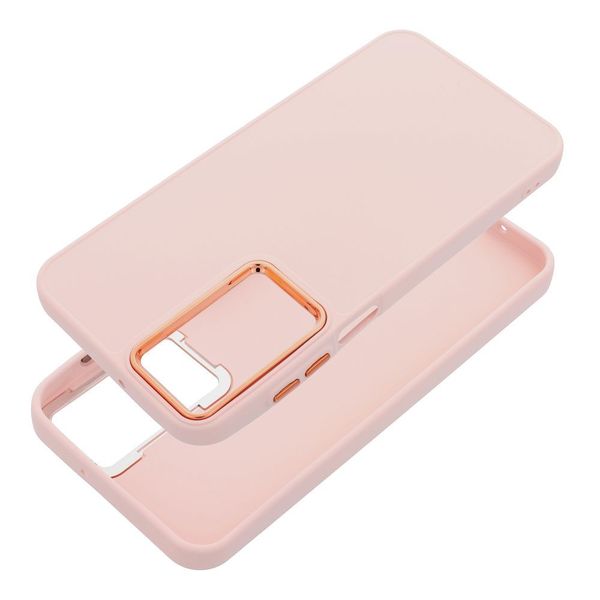 Futerał FRAME do SAMSUNG S25 FE pudrowy róż zdjęcie 1