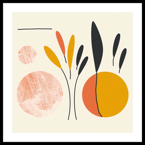 Plakat 60x60cm Słoneczne Refleksy zdjęcie 3