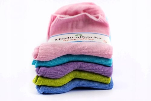 5X SKARPETKI SKARPETY MEDYCZNE BEZUCISKOWE DAMSKIE 41-43 na Arena.pl