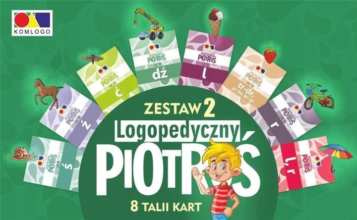 LOGOPEDYCZNY PIOTRUŚ. ZESTAW 2 zdjęcie 1