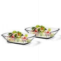 KADAX Salaterka Miska 230ml Przekąski Owoce 2szt