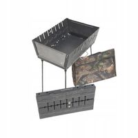 MANGAL 2MM NA 8 SZASZLYKÓW GRILL WEGLOWY GRILL SKLADANY MANGAL + POKROWIEC