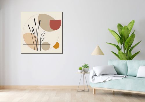 Obraz 90x90cm Pastelowa Ziemia na Arena.pl