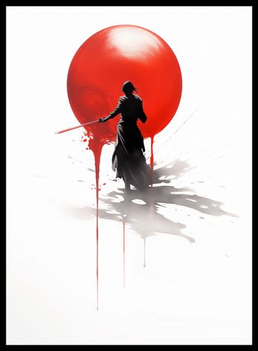 Plakat 40x55cm Samotny Samuraj na Arena.pl