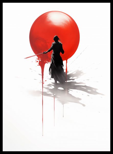 Plakat 40x55cm Samotny Samuraj zdjęcie 2