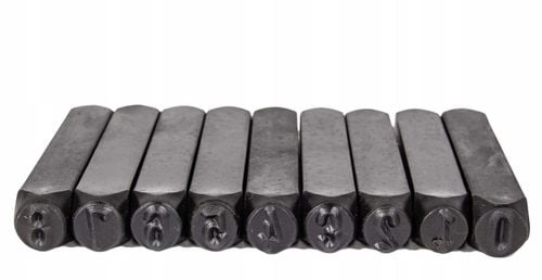 numeratory zestaw 36el. 8mm na Arena.pl