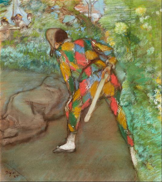 Harlequin , Edgar Degas - plakat 60x80 cm zdjęcie 1