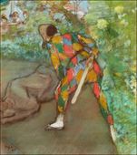 Harlequin , Edgar Degas - plakat 29,7x42 cm
