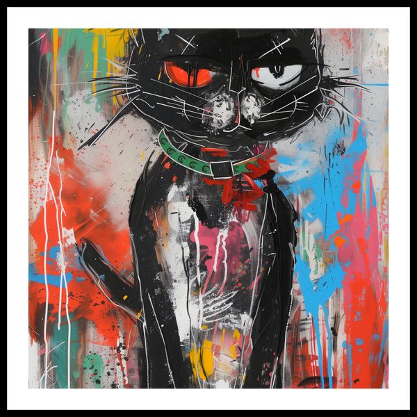 Plakat 50x50cm Gburowaty Kiciak zdjęcie 3