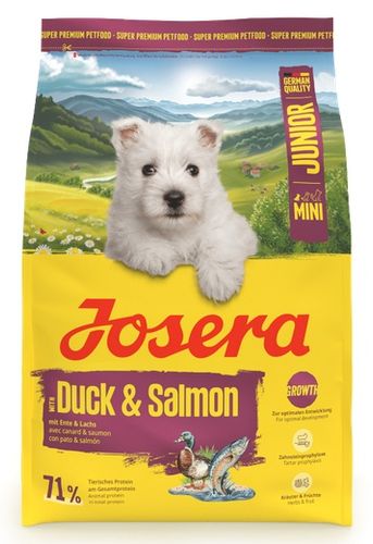 Josera Mini Junior Duck & Salmon 900g na Arena.pl