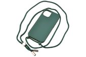 Etui ze sznurkiem RCK do Apple iPhone 15 Plus / 15+ zielony