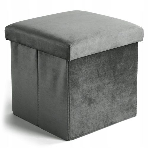 PUFA WELUROWA SKRZYNIA POJEMNIK OTWIERANA SKŁADANA ZE SCHOWKIEM na Arena.pl