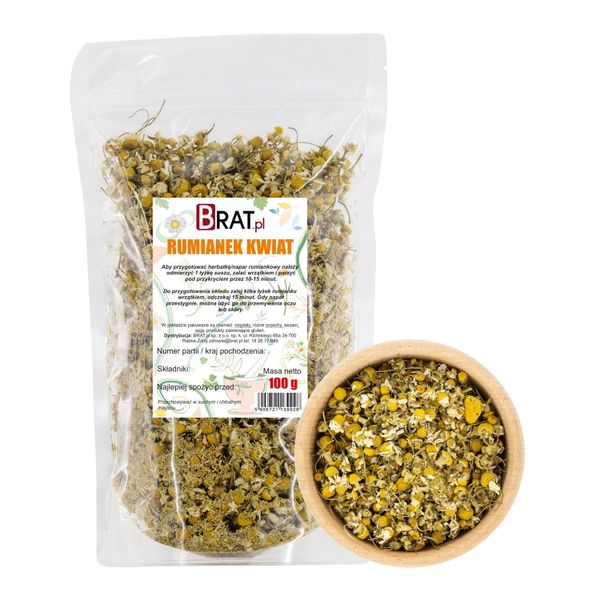 RUMIANEK KWIAT koszyczek suszony 100g zdjęcie 1