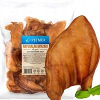 Przysmak, naturalny gryzak dla psa Ucho Wieprzowe Petmex 10 szt.
