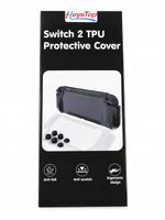 CZARNE ETUI OCHRONNE TPU DO NINTENDO SWITCH 2+ - HEYSTOP