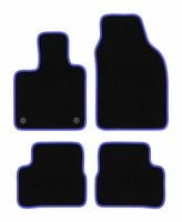 Dywaniki welurowe CARLUX-BLUE do Fiat 500 Electric (2020-) czarne