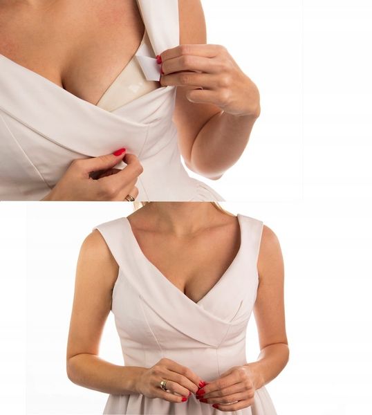 BOOBSUP ORYGINALNA DWUSTRONNA TAŚMA STYLIZUJĄCA DO UBRAŃ 5 M zdjęcie 6