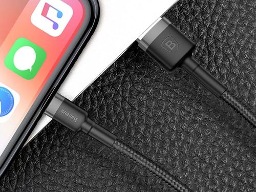 Baseus Kabel Cafule USB-C 3A 50cm grey black na Arena.pl