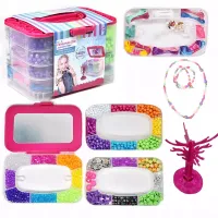 Koraliki zestaw do tworzenia biżuterii Kuferek z lusterkiem