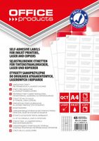 etykiety office products 70x42 3mm białe (100)