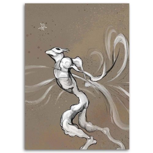 Obraz na płótnie – Canvas, Abstrakcyjna postać 50x70 na Arena.pl