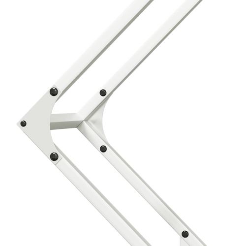 Stojak na drewno opałowe, biały, 80x25x80 cm na Arena.pl