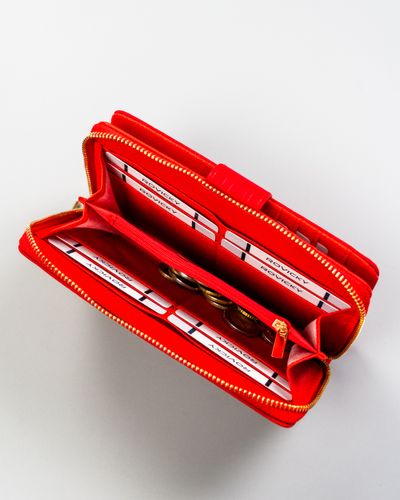 portfel damski pu chwj-08-5082 red na Arena.pl