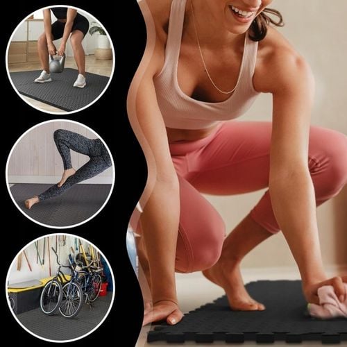 8x MATA POD SIŁOWNIĘ BASEN PUZZLE POD SPRZĘT DO ĆWICZEŃ PIANKA 60x60 na Arena.pl