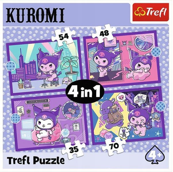 Puzzle 4W1 Dzień Kuromi Hello Kitty 34676 zdjęcie 3