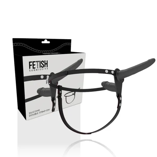 fetish submissive harness system z podwojną funkcją, czarny, uniwersalny na Arena.pl