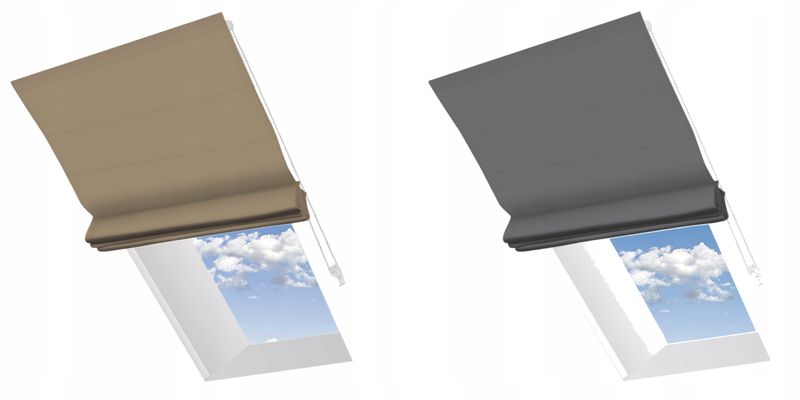 Roleta Rzymska Dachowa na Wymiar 12 Kolorów zdjęcie 12