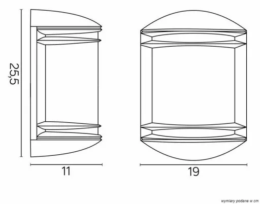 Lampa natynkowa ścienna Telma 6355 Suma zdjęcie 6