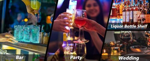 30 LED Coaster LED Naklejka Light Up Coasters 7 kolorów RGB LED na Party na Arena.pl