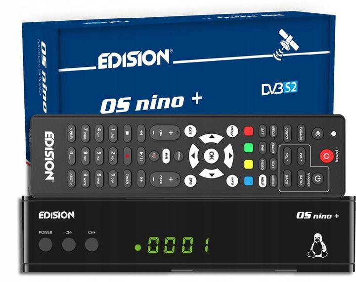 Edision Os NINO+ Full Hd Linux E2 odbiornik Combo zdjęcie 4