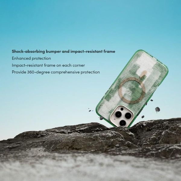 Moshi iGlaze MagSafe - Etui iPhone 16 Pro Max (Mist White) zdjęcie 7