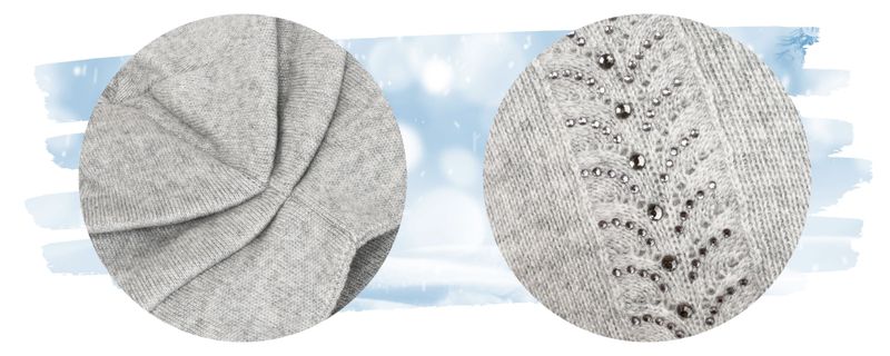 czapka ptn hat-03-7552 grey zdjęcie 9