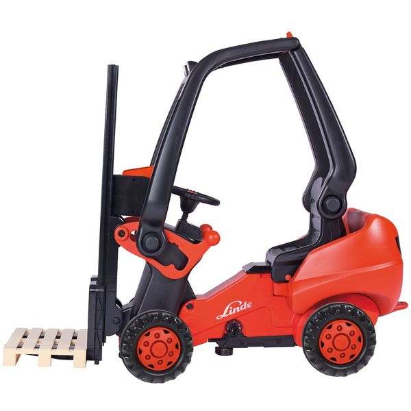 BIG Wózek Widłowy Na Pedały Linde Forklift zdjęcie 4