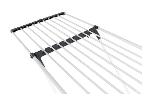 Suszarka na pranie teleskopowa MOJAVE biało-grafitowa na Arena.pl