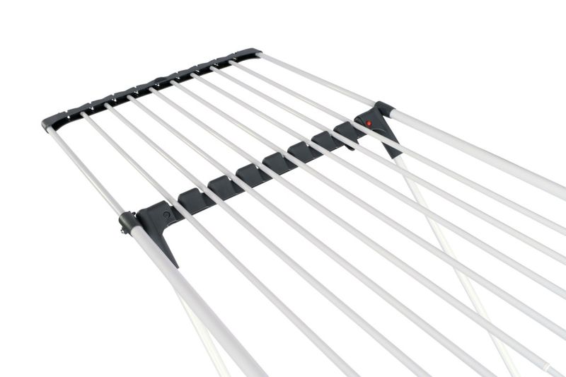 Suszarka na pranie teleskopowa MOJAVE biało-grafitowa zdjęcie 9