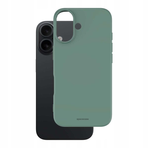 Spacecase Silicone Case Iphone 16 Dark Green zdjęcie 5