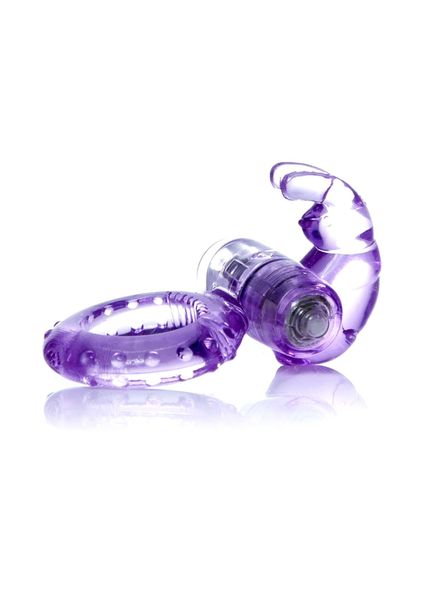 Pierścień-Rabbit Vibro CockRing Purple zdjęcie 2