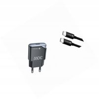 Ładowarka slim GaN 30W wejście USB-C z kablem 1,5m do Samsung Galaxy S21 5G