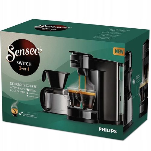 Ekspres do kawy PHILIPS Senseo Switch HD6592/64 na Arena.pl