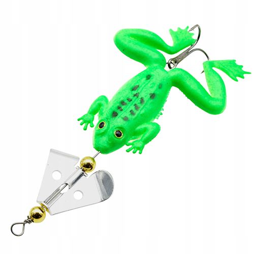 Błystka obrotowa 7,9 g blaszka spinningowa z żabą na Arena.pl