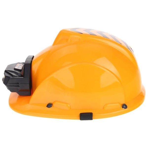 Kask Ochronny Hełm Roboczy Budowlany Latarka LED zdjęcie 7