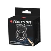 pierścień erekcyjny wibrujący z stymulatorem pretty love osmond