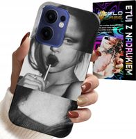 ETUI DO OPPO FIND X5 LITE - MONA LISA Z LIZAKIEM MODNE WZORY CASE